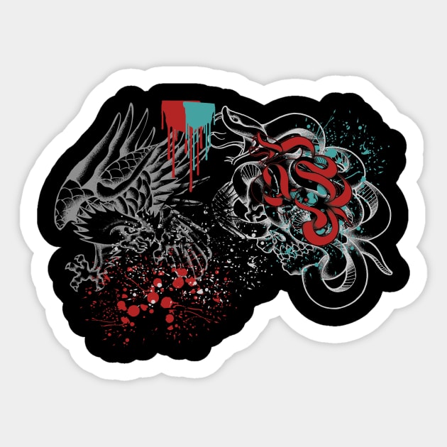 Madness Sticker by viSionDesign